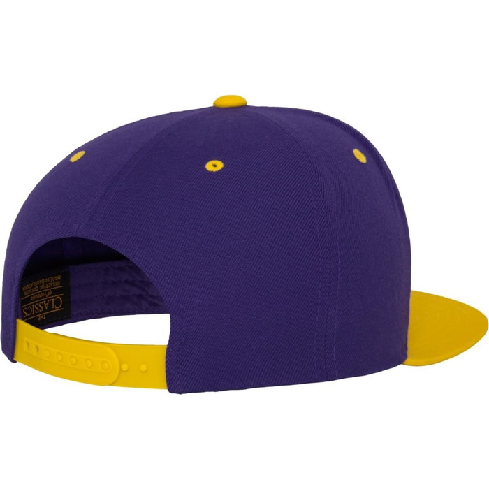 Кепка Flexfit Floral Snapback унісекс, для жінок та чоловіків, 2 кольори, універсальний розмір (pur/Gold)