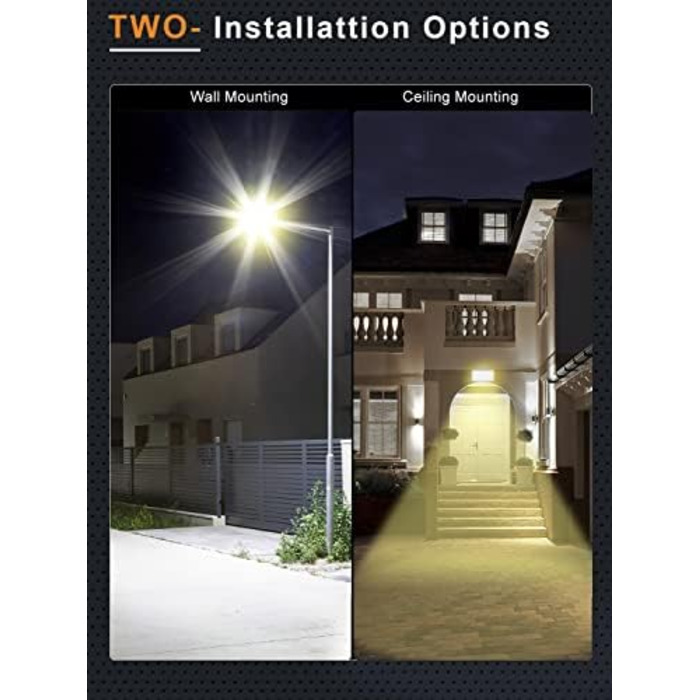 Ankishi LED Floodlight Outdoor, IP65 Waterproof, Super Bright 6500K Cool White Outdoor Light 30000LM Outdoor Floodlight Spotlights for Sports Field Garage Garden Backyard (Warm White, 4 PACK 100W)