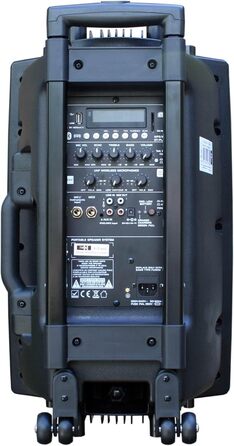 E-Lektron EL30-M MK-III: Портативна акустична система 700W з Bluetooth, MP3, USB, SD, 2 мікрофона та пультом - Soundsystem