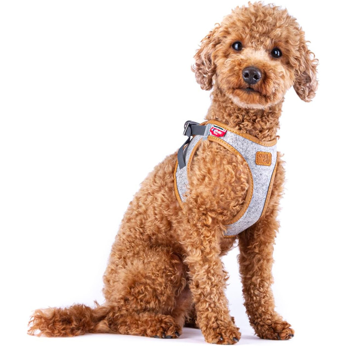 Шлейка для собак Alpine Curli Clasp Vest Harness Light Gray S