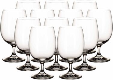 Набір склянок Villeroy & Boch La Divina для віскі, джину та тоніку, 4 шт, 250 мл, кришталь, придатні для миття в посудомийній машині