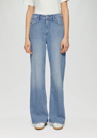 Джинси s.Oliver Suri Regular Fit High Rise Wide Leg (44W 32L, блакитні)