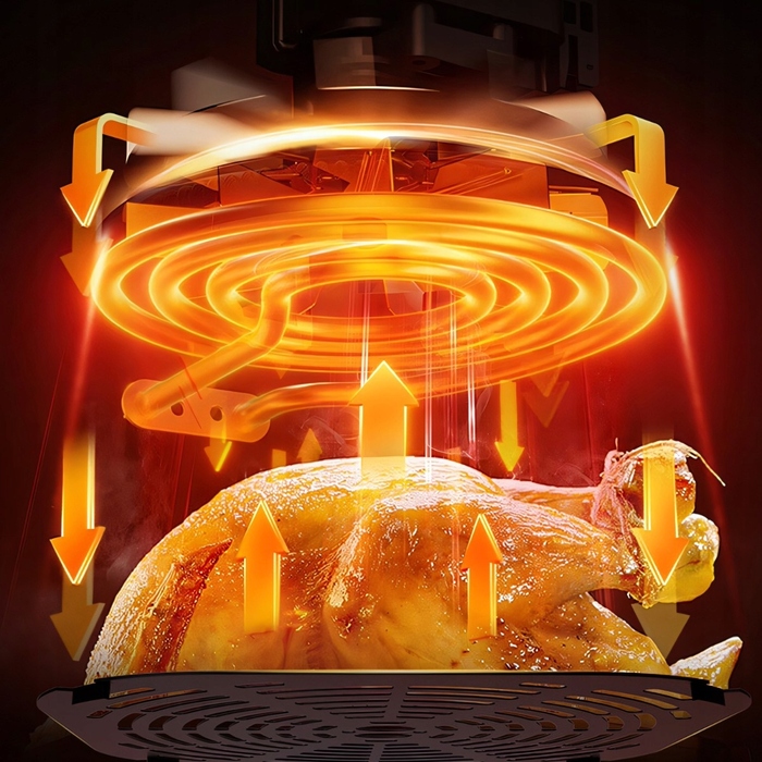 Аерофритюрниця RETOO OR1102-R 1800 Вт, 6,5 л