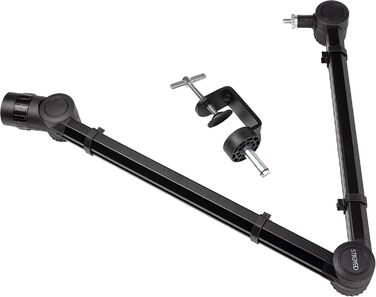 Підставка для мікрофона RockJam MS050 з шарнірною консоллю – міцна сталева конструкція