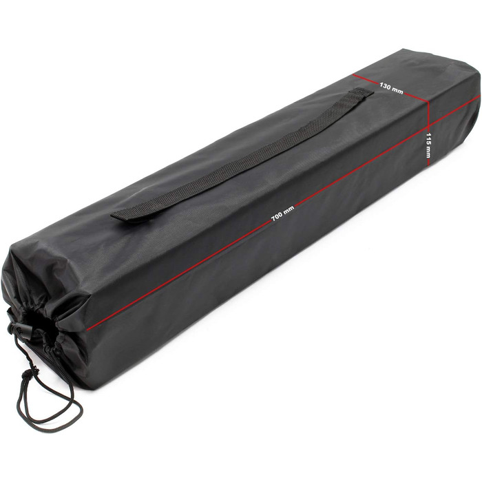 Складний кемпінговий стіл Wiltec 70x69 см з алюмінієвою рамою та сумкою для транспортування. Садовий стіл для пікніка