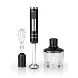 Бездротовий ручний блендер-подрібнювач GOURMETmaxx, 500 мл, USB-C, чорний