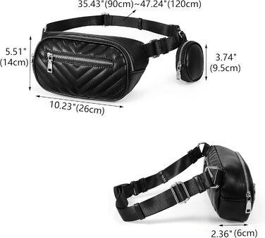 Жіночий гаманець UTO з PU шкіри, багатофункціональний на замку, клатч для телефону (1285, чорний)