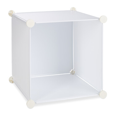 Relaxdays Plastic Storage Shelf with 16 Compartments
