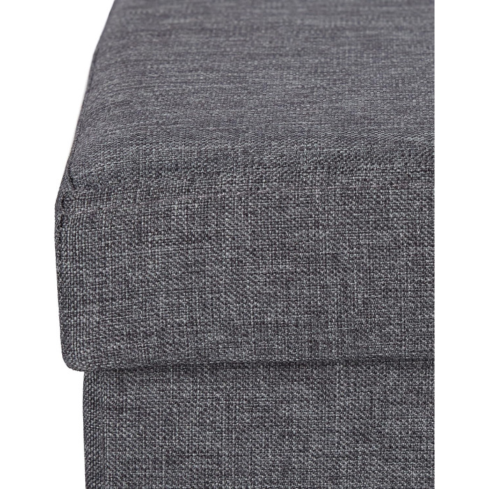 Кігтечка для котів Relaxdays, складана лавка, сіра, 38,5 x 74,5 x 37 см