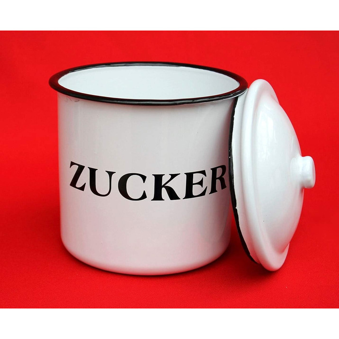 Ambiente Haus 51206 Tea/Coffee/Sugar Box 12 cm Enamelled