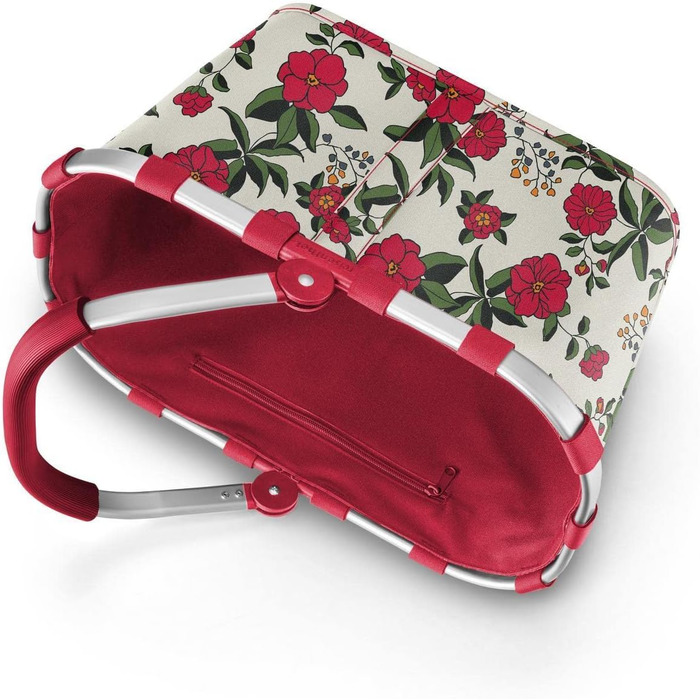 Сумка-шопер Reisenthel Carrybag Twist Garden White – містка та практична, з водонепроникним дизайном