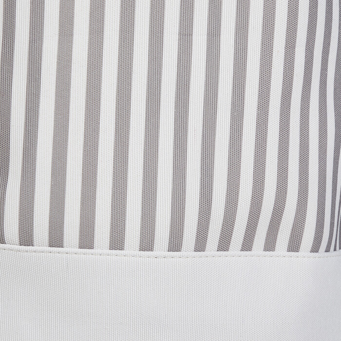 Relaxdays Fabric Laundry Basket with Stripes