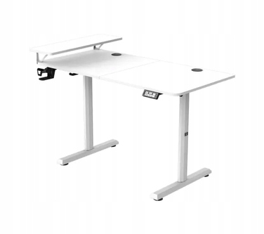 Ігровий стіл Ultradesk HIGHLANDER 120 см, регулювання висоти, білий