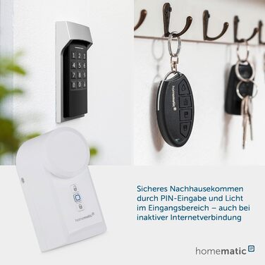 Електронний дверний замок Homematic IP HmIP-DLD з радіокеруванням