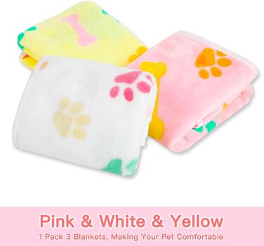 М'яка ковдра для кота та собаки, 5 шт., 76 x 52 см, різні кольори