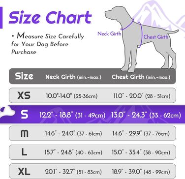 Шлейка для собак Eagloo, великі породи, анти-тяга, світловідбиваючі смуги, регульована, для Лабрадора, L (1 шт, м'ятно-зелений & фіолетовий)