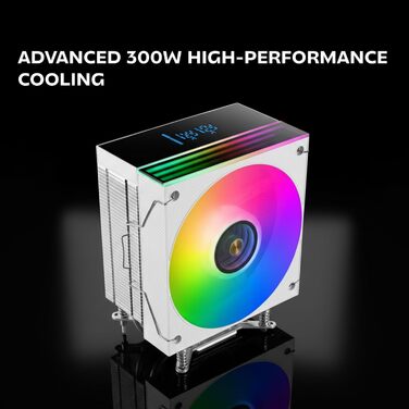 Mars Gaming ML-LCD360: Світлодіодна рідинна система охолодження для ПК, 600W, 3x 120mm вентилятори ARGB, LCD дисплей, помпа Opti-Chamber 3rd Gen, чорний