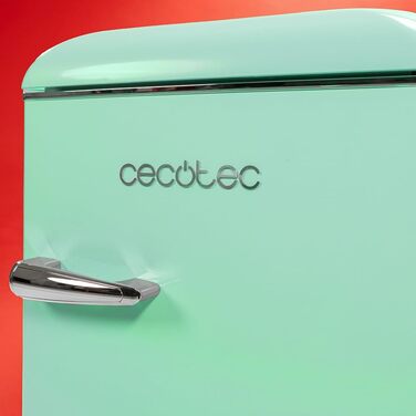 Міні-холодильник Cecotec Bolero CoolMarket TT Origin 110 110л зелений – ретро дизайн, LED-підсвітка, клас E