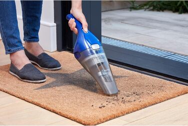 Ручний бездротовий пилосос BLACK+DECKER Dustbuster 3.6V, NVC115JL-QW, білий (kobaldblau)