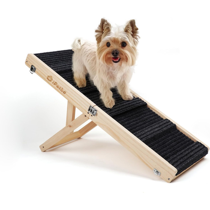 Східці для собак на ліжко та диван – щадні до суглобів, антиковзні, складні, регульовані, портативні, до 16 кг/20 кг