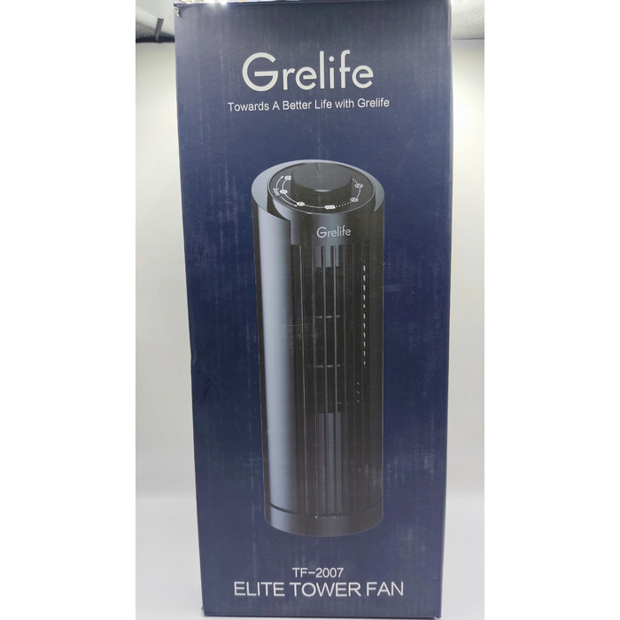 Колонний вентилятор Grelife TF-2007, чорний