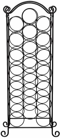 vidaXL Wine Rack 21 Bottles Metal Bottle Rack Bottle Stand Wine Cabinet