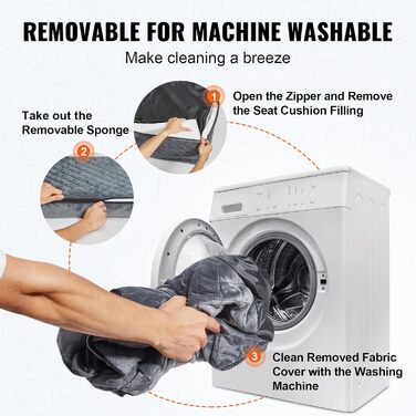 Автокрісло для собак VEVOR, підвищення для собак у машину з кишеню для зберігання, автокрісло для домашніх тварин з прикріпленою страхувальною лінією, губчаста подушка, автоліжко для собак середніх та великих порід до 25 кг (Сірий, Large)