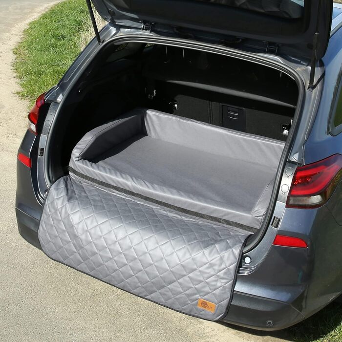 Валіза для собак Your Gear Termoli 100x70 см - захист для багажника авто, Oeko-Tex, миється - преміум захист багажника, кошик для собак, килимок для собак, туристичне ліжко для великих та малих собак