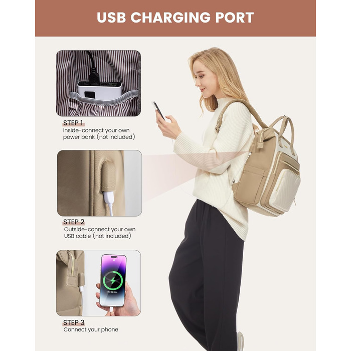 Жіночий рюкзак LOVEVOOK 15.6