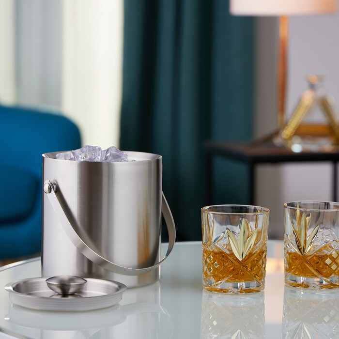 Relaxdays Ice Cube Container with Lid