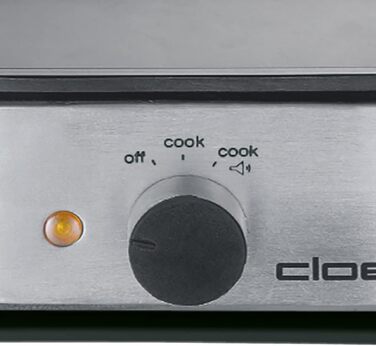 Яйцеварка Cloer 6099 з акустичним сповіщенням, 400 Вт, на 6 яєць, з антипригарним покриттям, алюмінієвий корпус