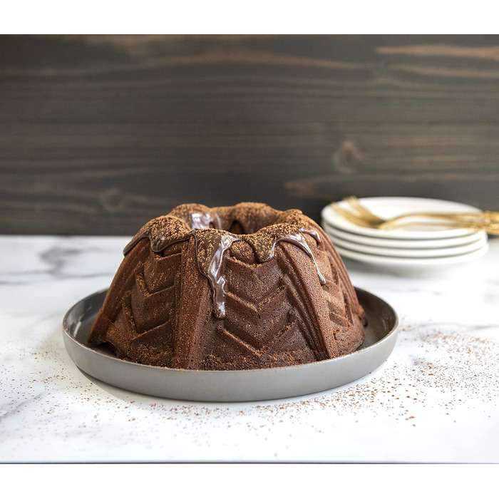 Форма для випічки Nordic Ware Marquee Bundt Pan, алюміній, 25,7 см, NW 90577
