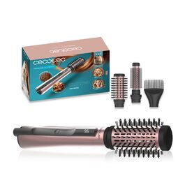 Cecotec AirBrush Gyro Elite: Ротаційна фен-щітка для волосся з керамічним покриттям. 5 насадок, іонізація, 1100W, 3 температурні режими