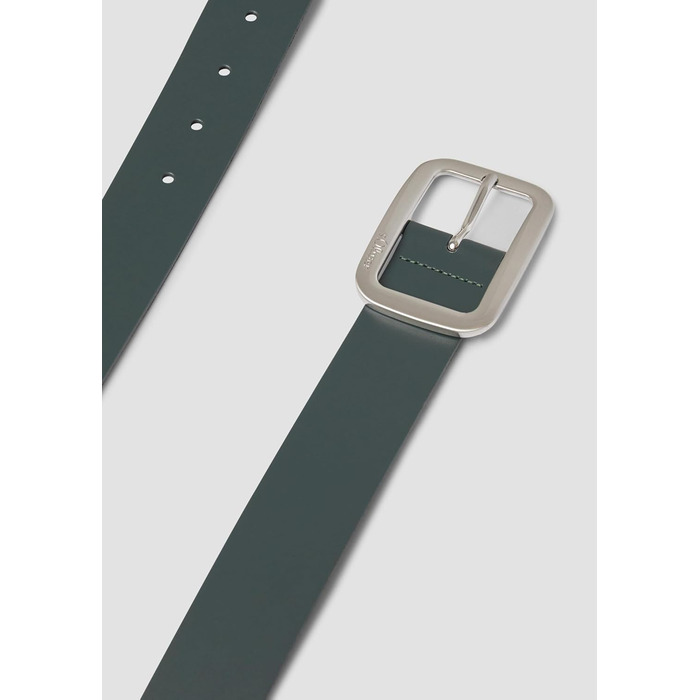 Стильний шкіряний ремінь s.Oliver з квадратною пряжкою - якісний аксесуар