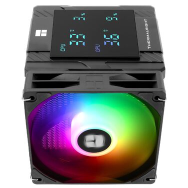 Thermalright Peerless Assassin 120 Digital ARGB: Кулер для CPU з RGB підсвічуванням, 6 heatpipes, AM4/AM5, Intel LGA1700/1851/1150/1151/1200