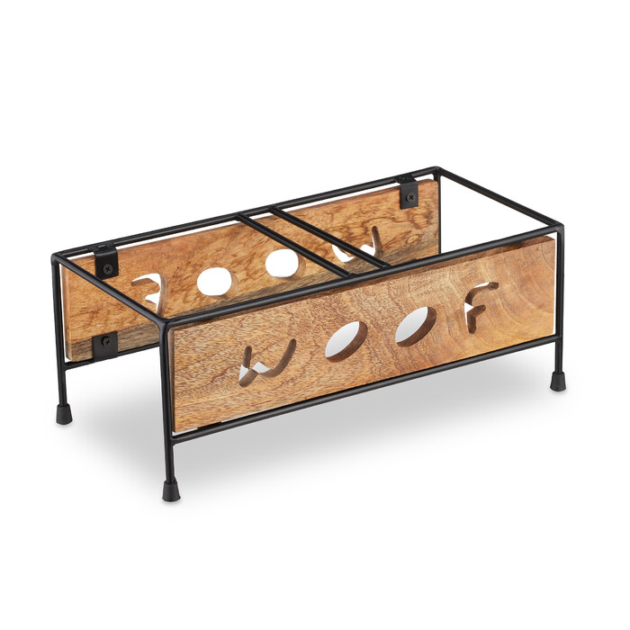 Relaxdays Pet Feeder Station 'Woof' for Dogs