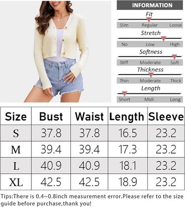 Кардиган жіночий з довгим рукавом, однотонний, на кнопках, болоер, колір персиково-білий