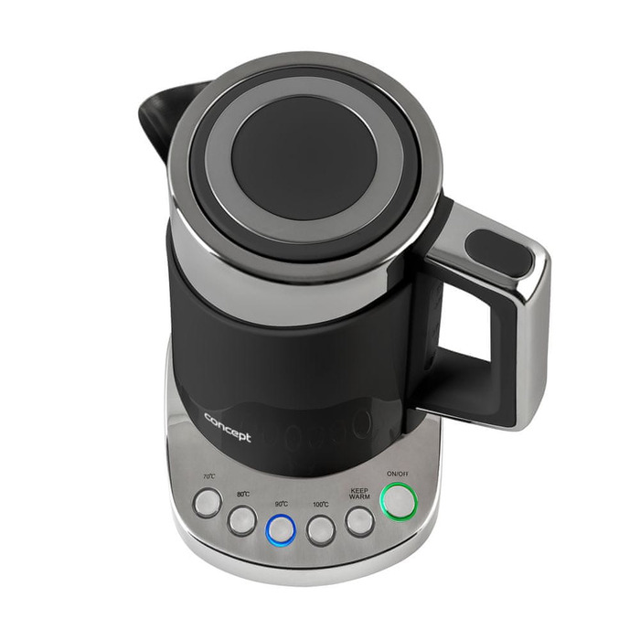 Електричний чайник Concept RK-3171, 2200 Вт, 1,7 л, чорний