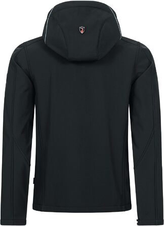 Чоловіча куртка Softshell Höhenhorn Altus для активного відпочинку, водовідштовхуюча, колір Midnight-Black, розмір L