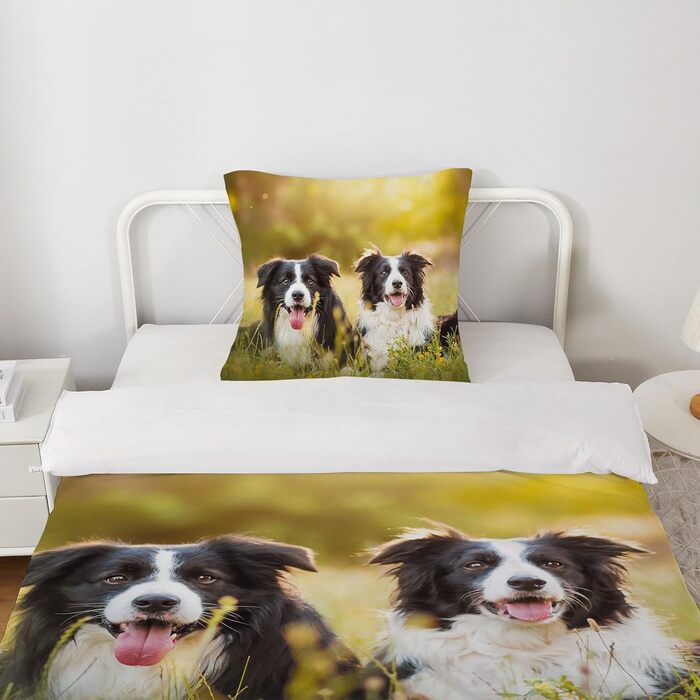 Бетwäшe для дiвчаток HOM Einhorn 135x200 - Рожева лiжка з райдугою, 2 шт. (пiдпiльнiк 80x80cm)