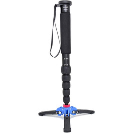 Штатив для камери Koolehaoda K-266 чорний, 6 секцій, 42-160 см, витримує до 7 кг