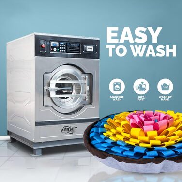 Килимок для собак PET ARENA Schnüffelteppich – килимок для нюхання, міцні матеріали, інтелектуальна іграшка, регульований розмір, можна прати (Рожевий, Жовтий, Синій)