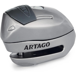 Замок на гальмівний диск Artago 24S.6M з сигналізацією 120 дБ, для мотоцикла, смарт, діаметр 6 мм