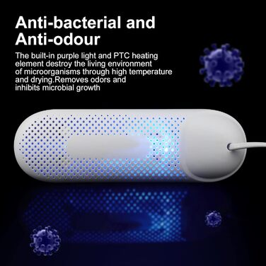 Електричний сушильник для взуття Flintronic - 3 режими, таймер, для черевиків, рукавиць, шкарпеток (EU-штекер)