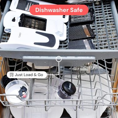 Набір для нарізки овочів Fullstar: слайсер, спіраль, тертка, кухонні прилади (чорний, все-в-1)