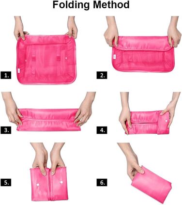 Органайзер для валізи A-rose Rot 9шт: Набір з 9 штук, Packing Cubes, водонепроникні сумки для одягу, косметичка, кишеня для USB кабелів (Бежевий)