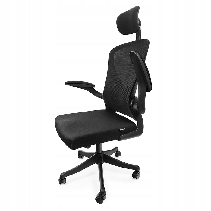 Ергономічне офісне обертове крісло ARON, чорне