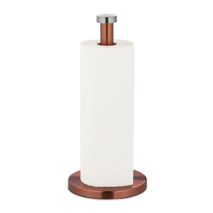 Relaxdays stainless steel kitchen roll holder