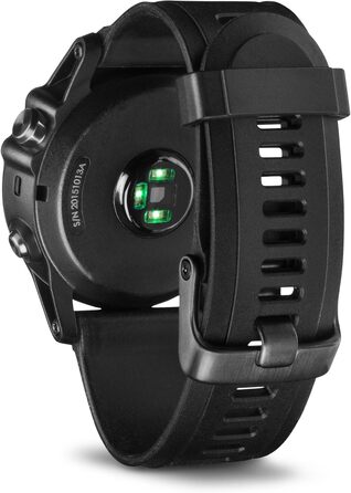 Годинник Garmin Fenix 3 GPS Multisport з навігацією та спортивними функціями (Мінеральне скло, Срібло з титановим браслетом, 1.2 дюйми)