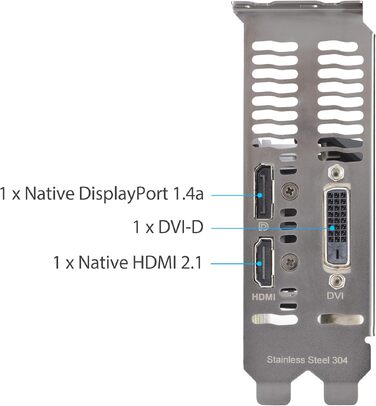 Ігрова відеокарта Asus GeForce RTX 5050 OC Edition, 8GB GDDR6, PCIe 5.0, DLSS 4, 2.5-Slot Design